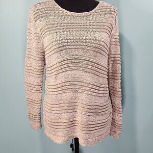 Dana Buchman Ribbed Blouse   Lot D